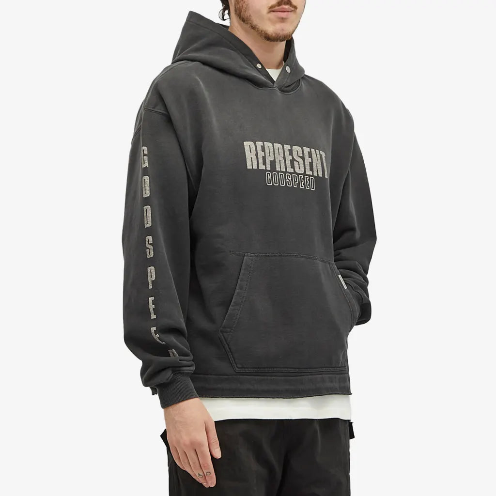 GODSPEED HOODIE-VINTAGE BLACK