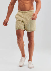 BRUCE CROCHET SHORT-MINT