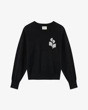 MARISANS KNIT SWEATER DO-BLACK SILVER