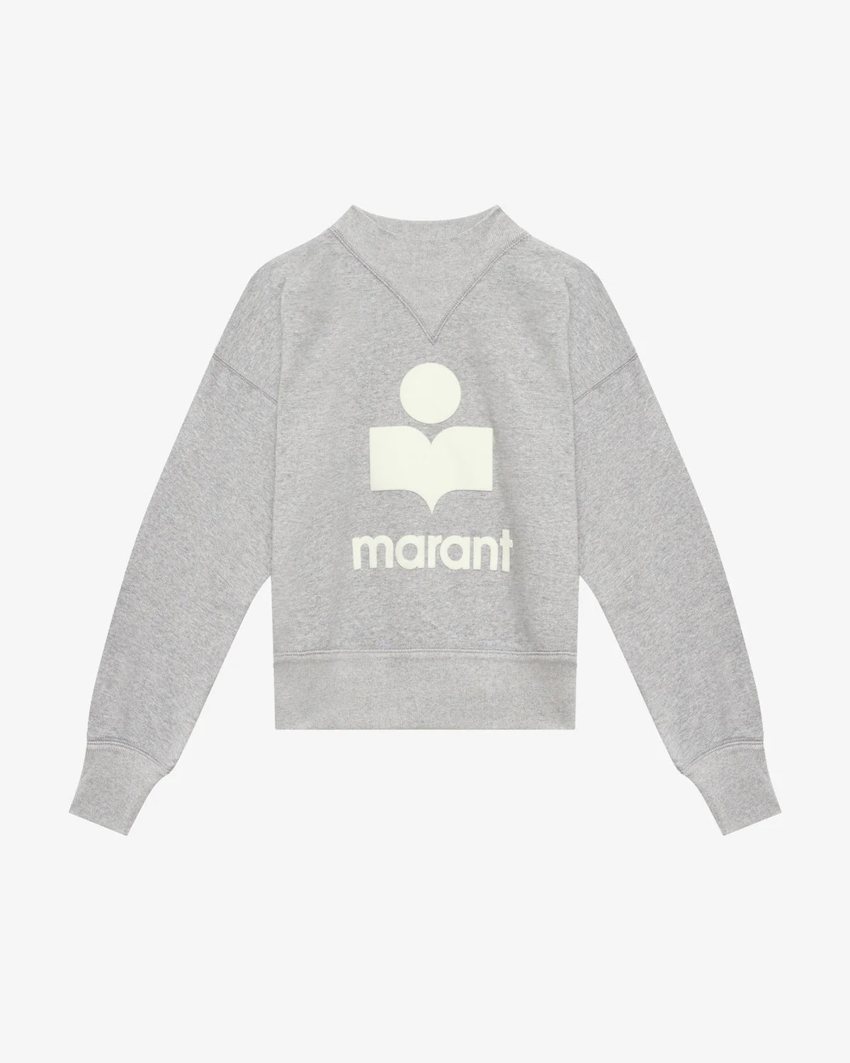 SWEATSHIRT LOGO ISABEL-WHITE/GREY