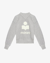 SWEATSHIRT LOGO ISABEL-WHITE/GREY