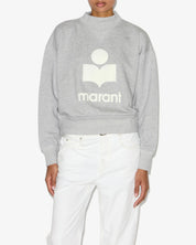 SWEATSHIRT LOGO ISABEL-WHITE/GREY