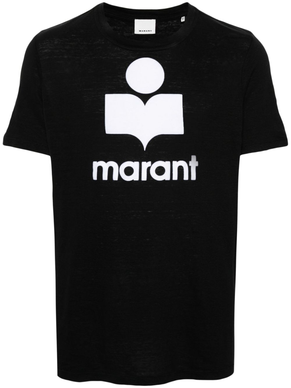 KARMAN LINEN TEE-BLACK