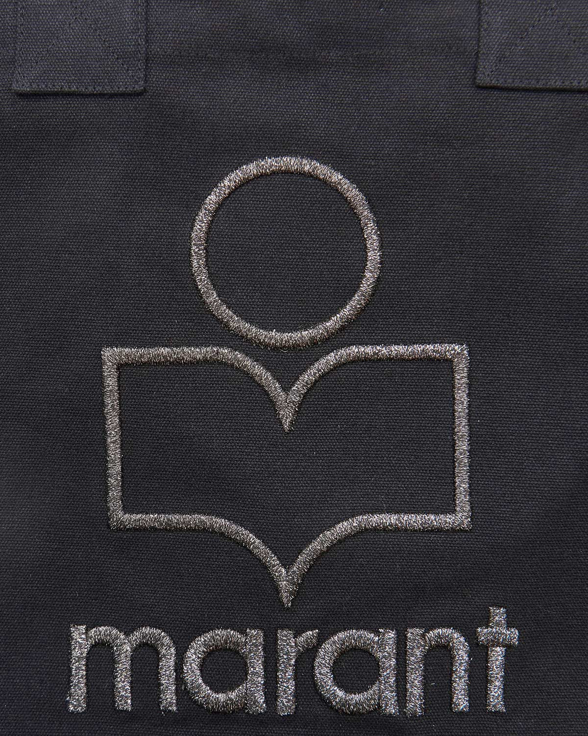 "MARANT" LOGO SMALL HANDBAG-BLACK