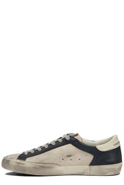 SUPER-STAR DOUBLE QUARTER WITH 5AGINA-WHITE/DARK BLUE/GUN META