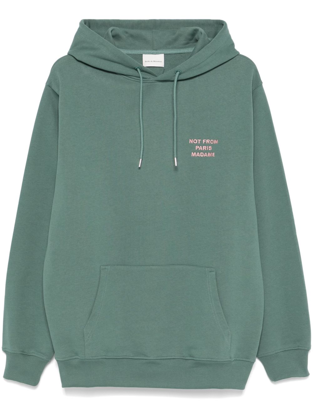 LE HOODIE SLOGAN-VINTAGE GREEN