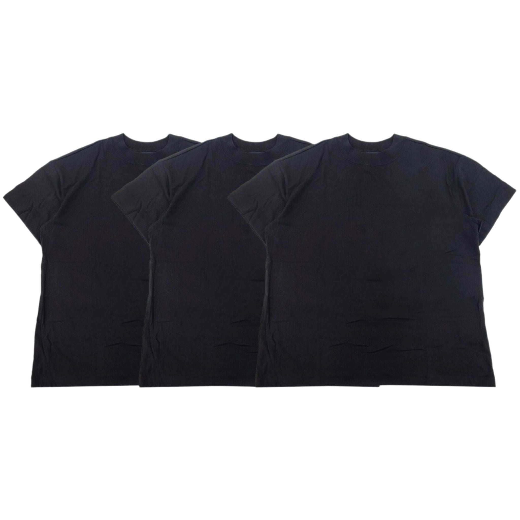 3 T SHIRT PACK-BLACK