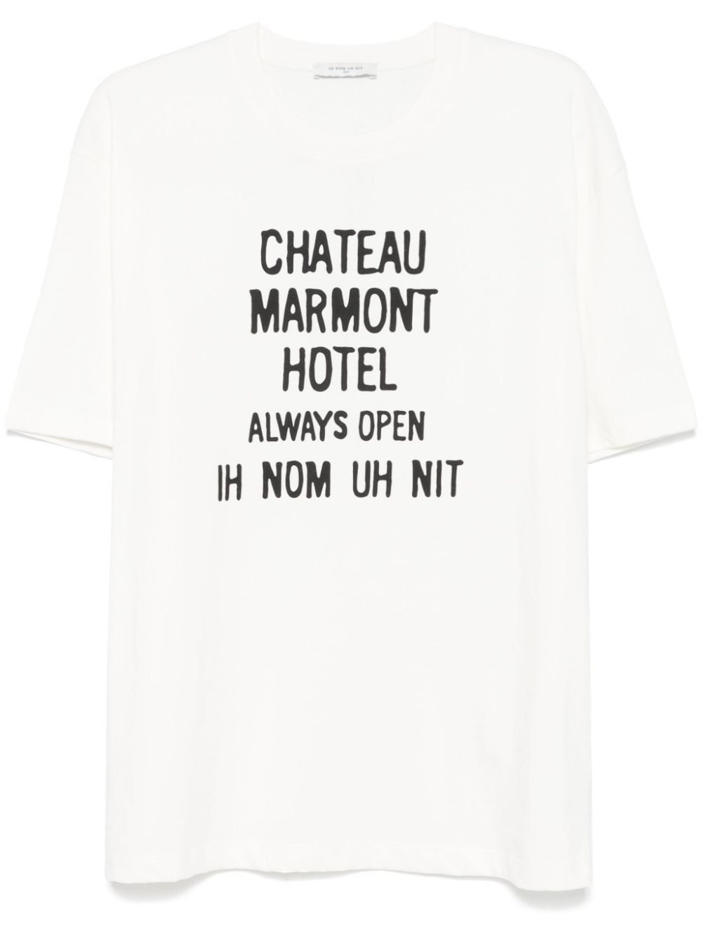 T-SHIRT CHATEAU PRINT-WHITE