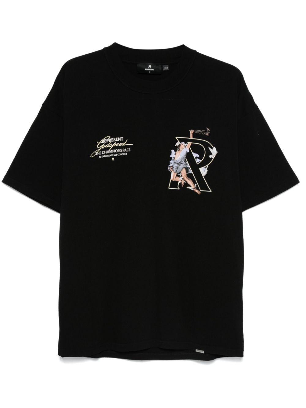 HERMES T-SHIRT-JET BLACK