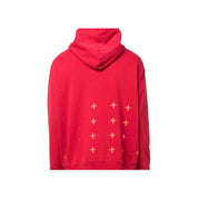 HEART BIGGIE HOODIE CRIMSOM-DARK RED