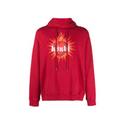 HEART BIGGIE HOODIE CRIMSOM-DARK RED