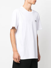 T-SHIRT REGULAR M'S S/S-WHITE/BLACK