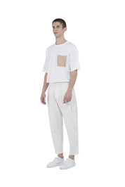 INNOVATION PANTS REGULAR-OFF WHITE