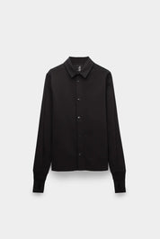 THOMKROM BUTTON SHIRT-BLACK