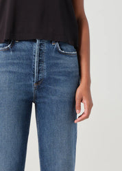 90S PINCH WAIST CROP SOLACE