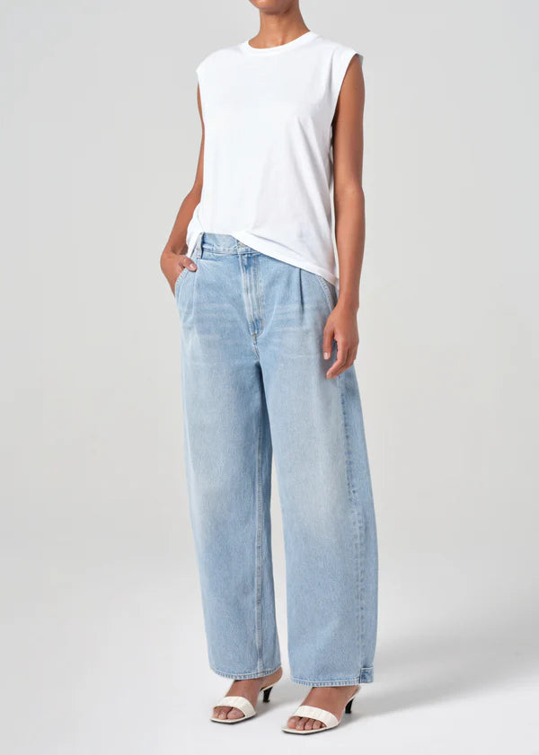 RAYA MUSCLE TEE - WHITE