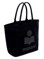 "MARANT" LOGO BAG LARGE-BLACK