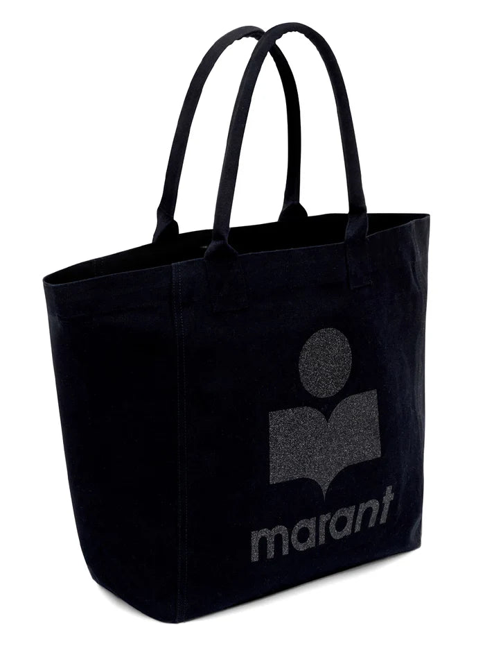 "MARANT" LOGO BAG LARGE-BLACK