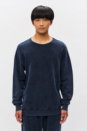 CLASSIC CREWNECK-VINTAGE MIDNIGHT BLU