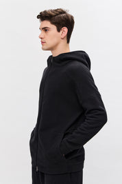 FULLZIP WITH SEAMING-BLACK