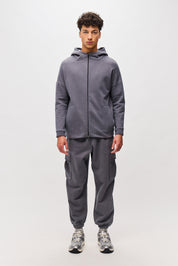 FULLZIP WITH SEAMING-GRAPHITE