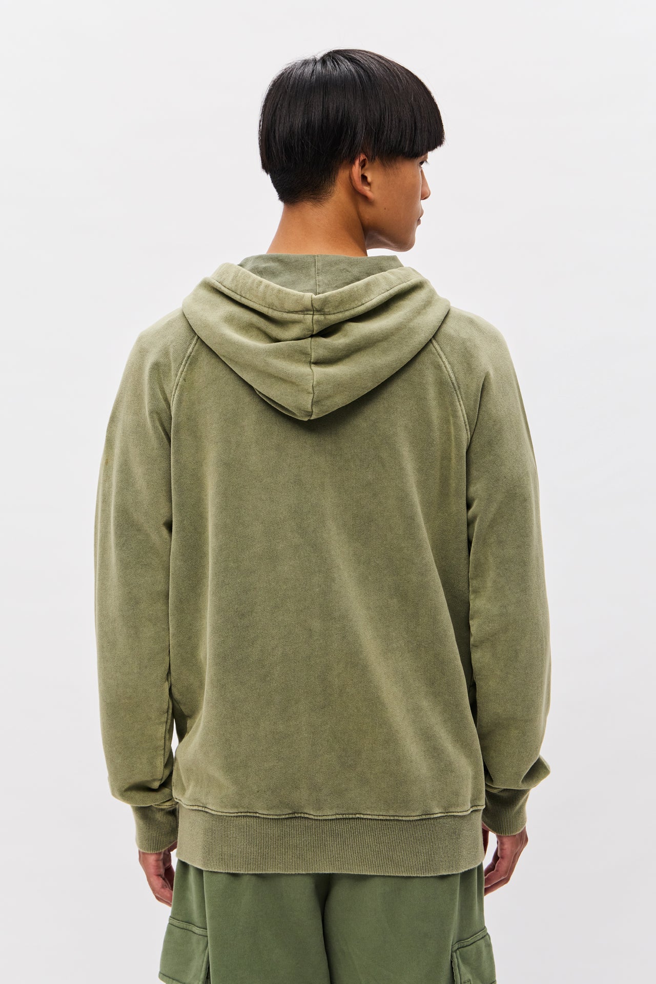 THE RAGLAN FULLZIP-VINTAGE KHAKI