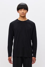 RELAXED RAGLAN LONGSLEEVE-BLACK