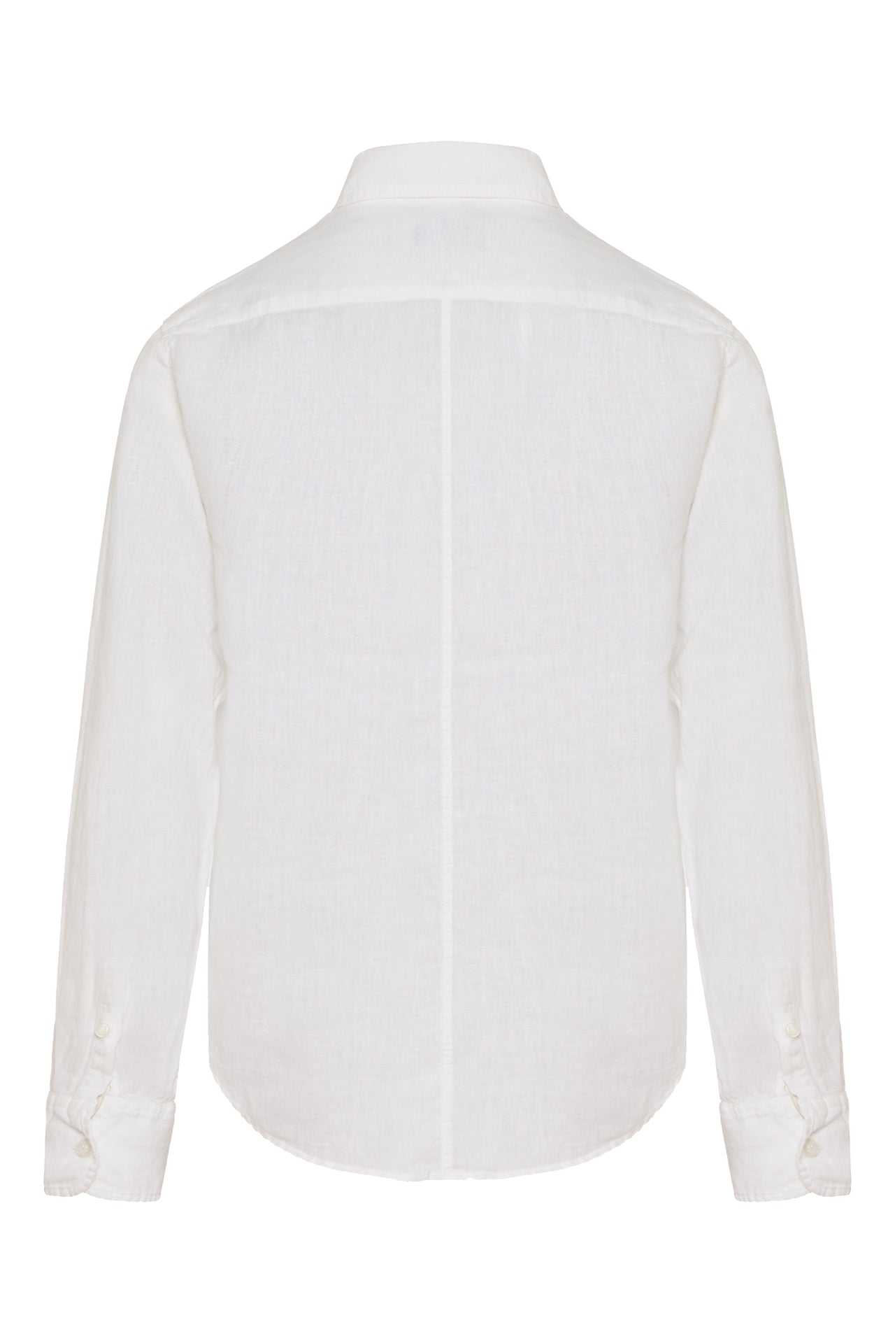 LAUNDRY LINEN SHIRT-WHITE