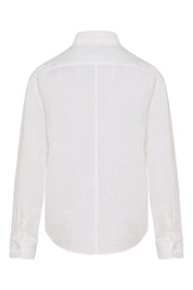 LAUNDRY LINEN SHIRT-WHITE