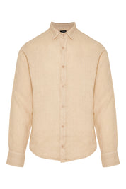 LAUNDRY LINEN SHIRT-OAT