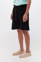 TERRY TOWEL SWEATBER VINTAGE BLACK