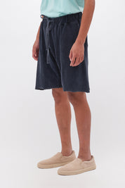 TERRY TOWEL SWEATBER VINTAGE BLUE