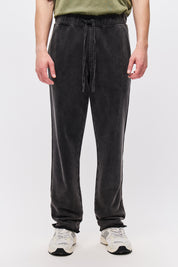 THE RAW EDGES SWEATPANT-VINTAGE BLACK