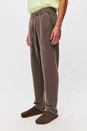 THE RAW EDGES SWEATPANT-VINTAGE MOCHA