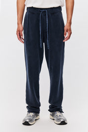 THE RAW EDGES SWEATPANT-VINTAGE MIDNIGHT BLU