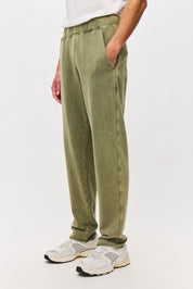 THE RAW EDGES SWEATPANT-VINTAGE KHAKI