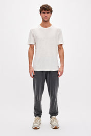 LINEN T-SHIRT-WHITE