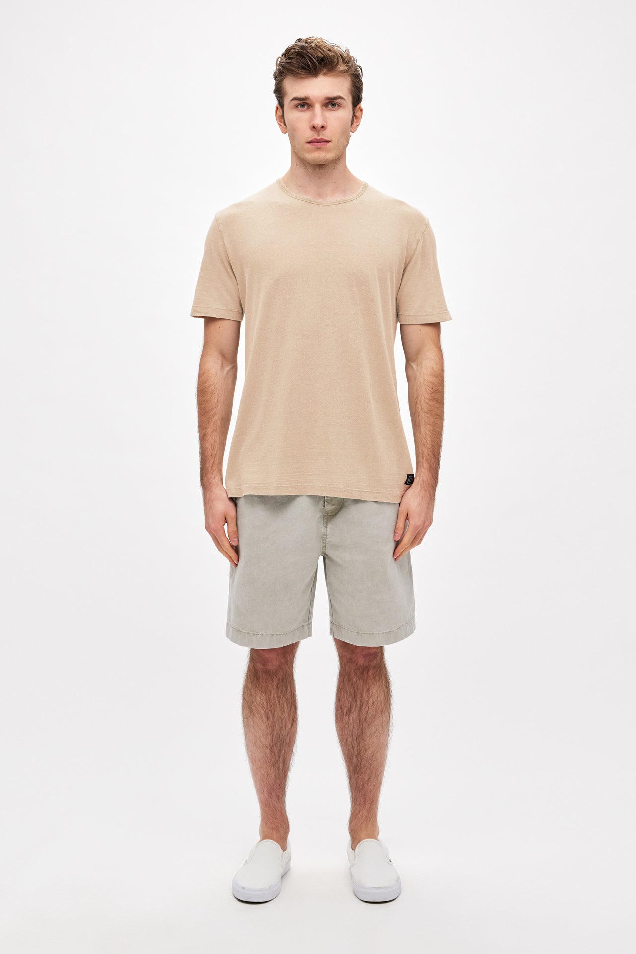 LINEN T-SHIRT-OAT