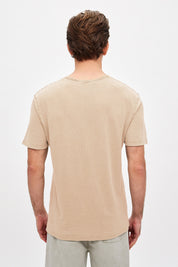 LINEN T-SHIRT-OAT