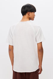 THE RAGLAN SLUB 2-WHITE