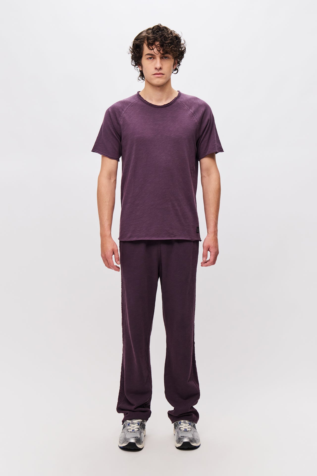 THE RAGLAN SLUB 2-PLUM