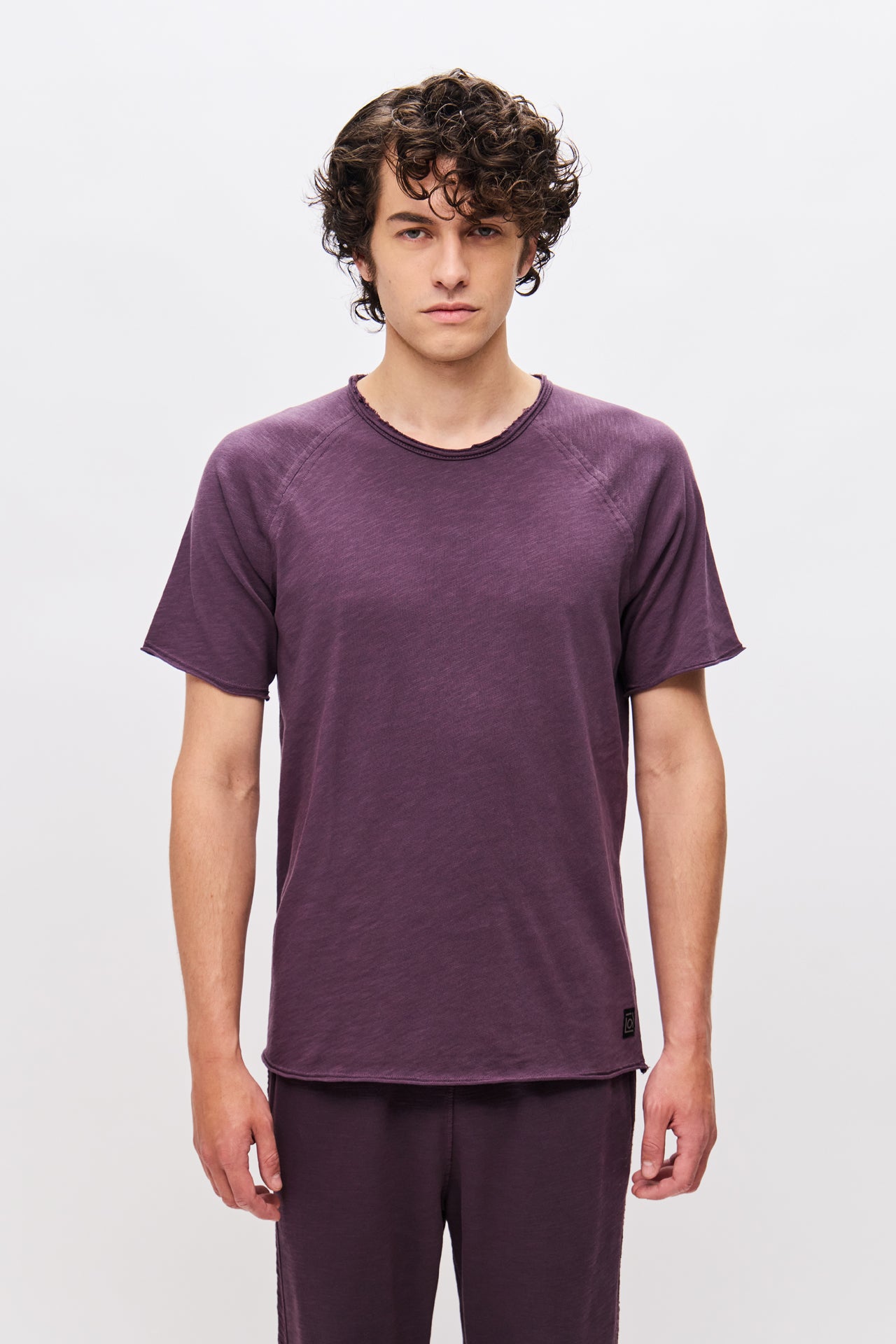 THE RAGLAN SLUB 2-PLUM