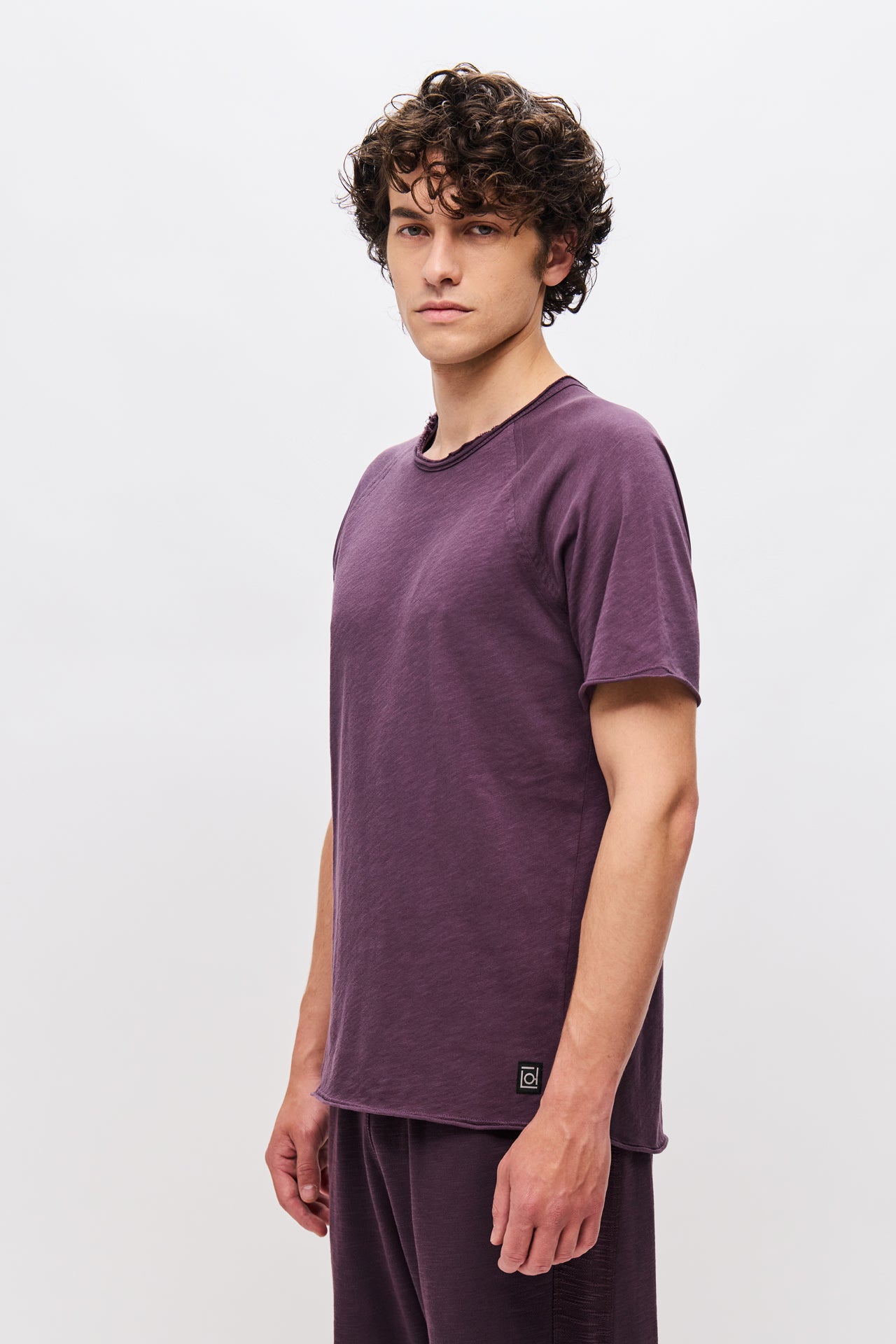 THE RAGLAN SLUB 2-PLUM