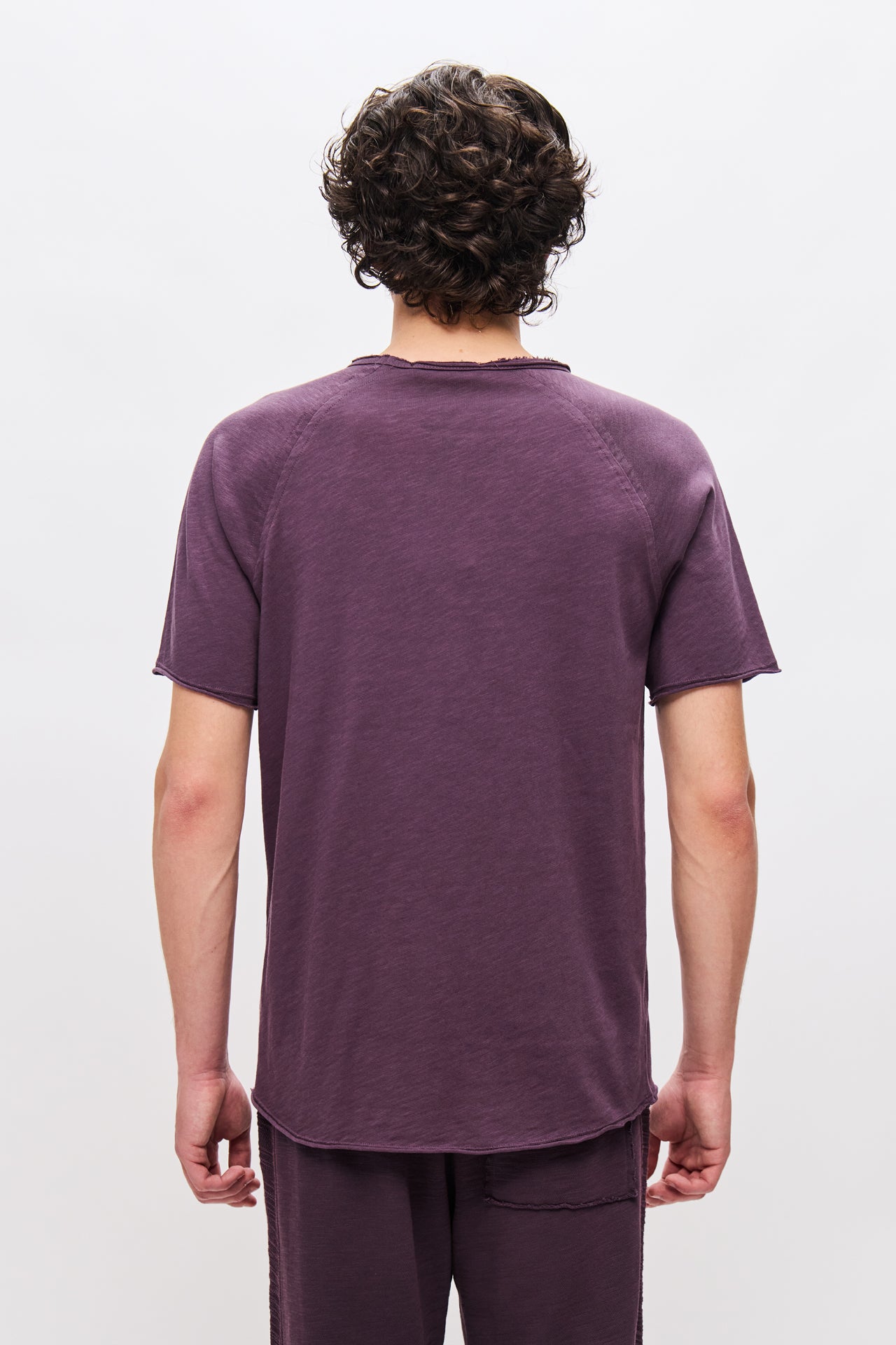 THE RAGLAN SLUB 2-PLUM