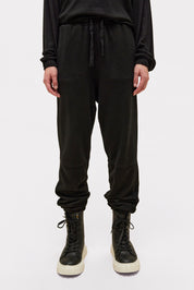 DIVIDED SWEATPANTS-BLACK