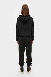 DIVIDED SWEATPANTS-BLACK