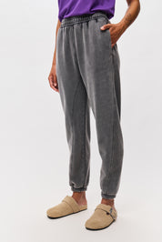 REGULAR CUFFED SWEATPANTS-VINTAGE GREY