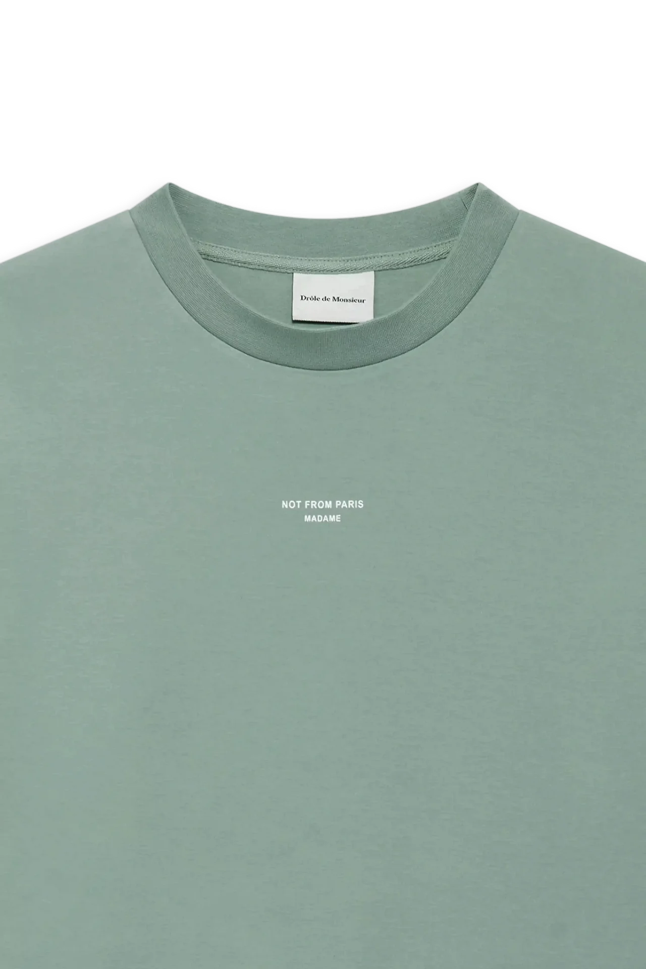 LE T-SHIRT SLOGAN CLASSIQUE-MINT