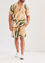 ART LEI SHIRT-BEIGE