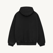 HEAVY FLEECE HO-BLACK